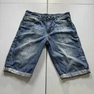 Denim CO Selvedge Jean Shorts Men’s 30 Blue Denim Jorts Retro‎ USA